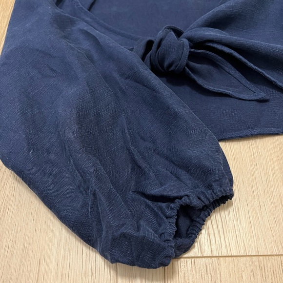 NWOTS Aritzia Wilfred Venus Linen Top - Picture 7 of 17